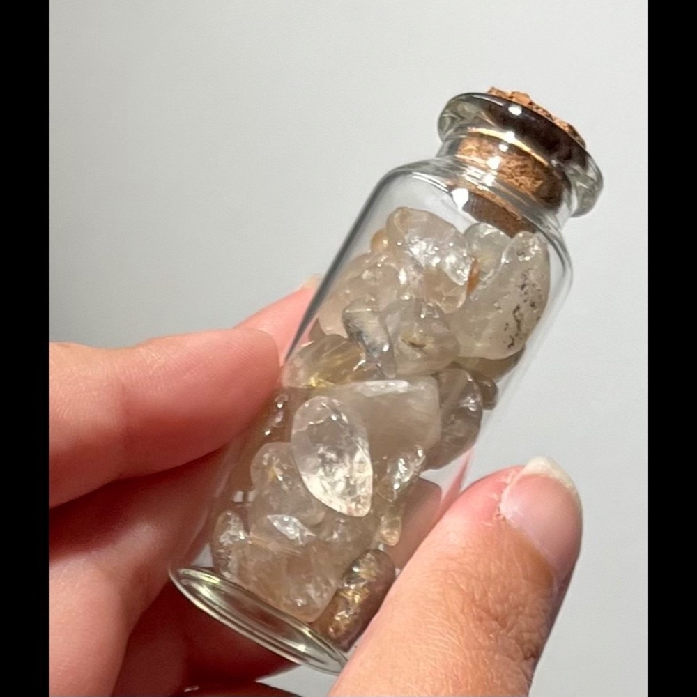 (RELISTED) Rutilated Quartz Jar; Intuitively Selected - Picture 2 of 7